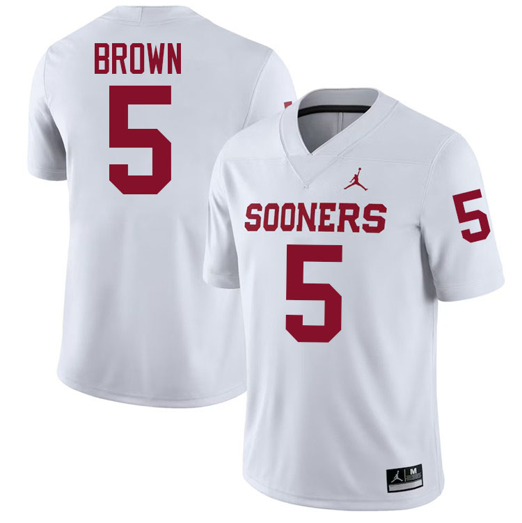 Hollywood Brown Oklahoma Sooners Jersey,Oklahoma Sooners Football Uniforms,Jersey-White